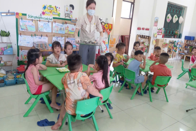 TIN BÀI KIỂM TRA ĐỘT XUẤT CÔNG TÁC VỆ SINH, CHIA ĂN ĐỐI VỚI GIÁO VIÊN VÀ NHÂN VIÊN